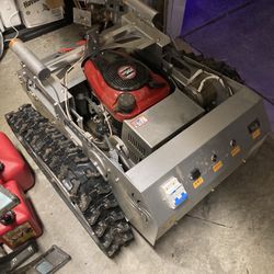 remote control tank lawn mower