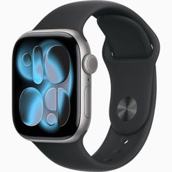 Apple Watch Series 11 42mm Space Gray Al Black SB M/L CEL