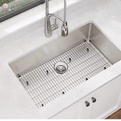 Like New Open Box Kitchen Sink Grid  Elkay EBG2815 Stainless Steel Bottom Grid  See picture for dimensions  #A13
