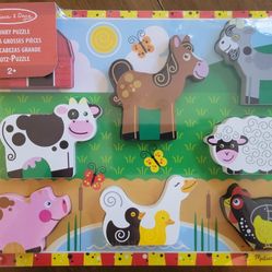 Melissa & Doug 
Chunky Puzzle