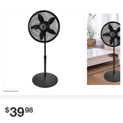 Lasko

Cyclone Adjustable-Height 18 in. 3 Speed Black Oscillating Pedestal Fan


