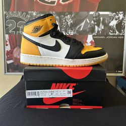 Air Jordan 1 Yellow Toe Size 6.5Y