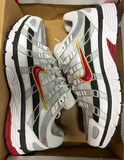 NIKE P-6000 PLATINUM VARSITY RED - size 11