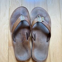 Rainbow Sandals Leather Men XL 