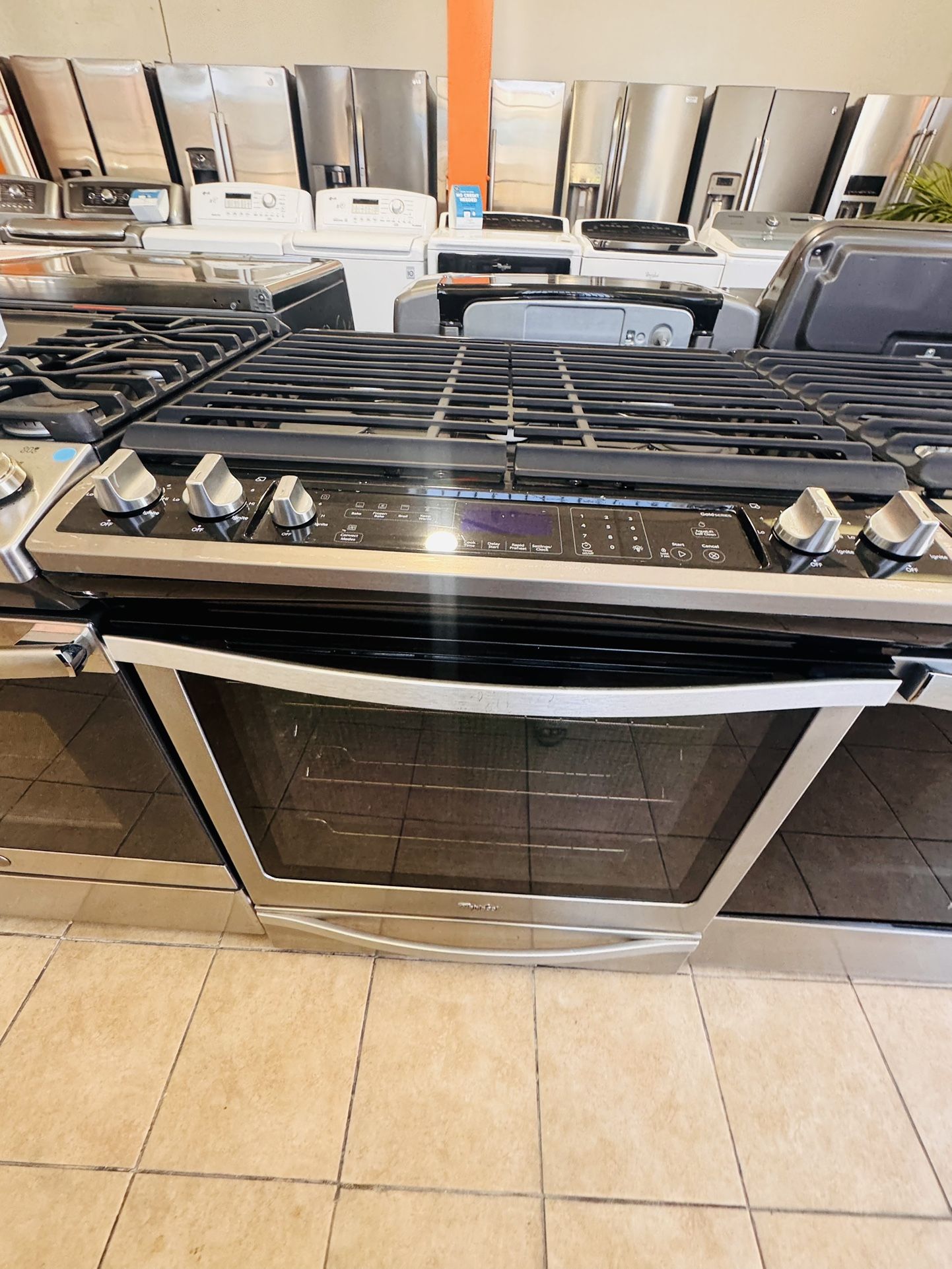 Whirlpool Slide In Oven