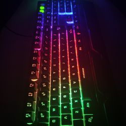 Muti Colored RGB Keyboard And Mouse