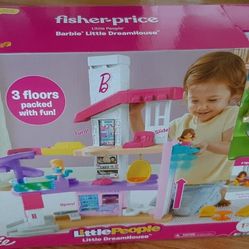 Fisher-Price Little People Barbie Dreamhouse-new