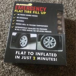 Flatterup Emergency Flat Tire Fill Up - No Power Source Needed-Reduced! 