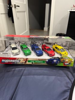 Majorette diecast JDM “manga” car set