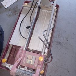 Chicago Electric Bridge Tile Saw 7in