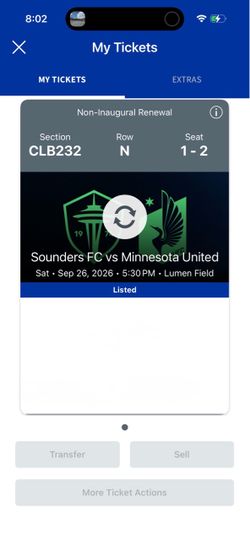 Sounders FC vs Minnesota United Tickets