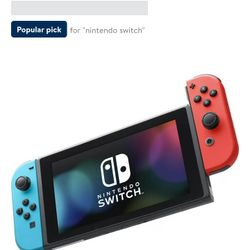 Nintendo Switch , Red And Blue Sides