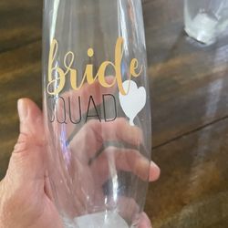 Bride Squad  Flutes 