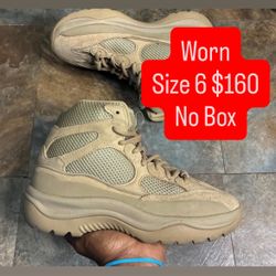 Size 6 “Rock” Yeezy Desert Boot 