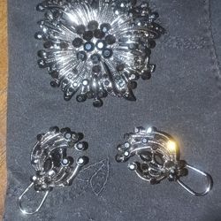 Vintage Brooch /Eàrrings