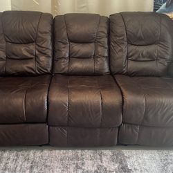 Reclining Couch And Kitchen Table 