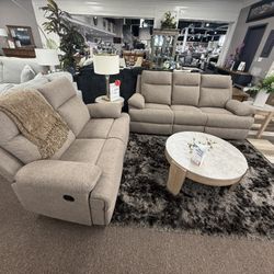 2 Pc Recliner Sofa And Loveseat 