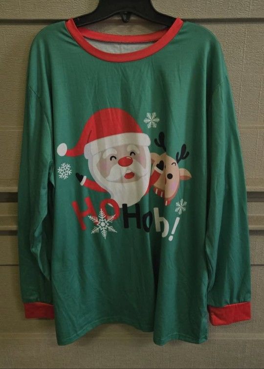 Women's Nightwear Christmas Long Sleeve Top Size XL