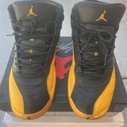 Jordan 12 Retro Blk/yellow