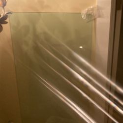 Large glass piece