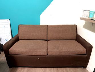 Free/ Heavy brown  sofa bed