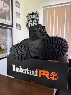 black timberland pro boots