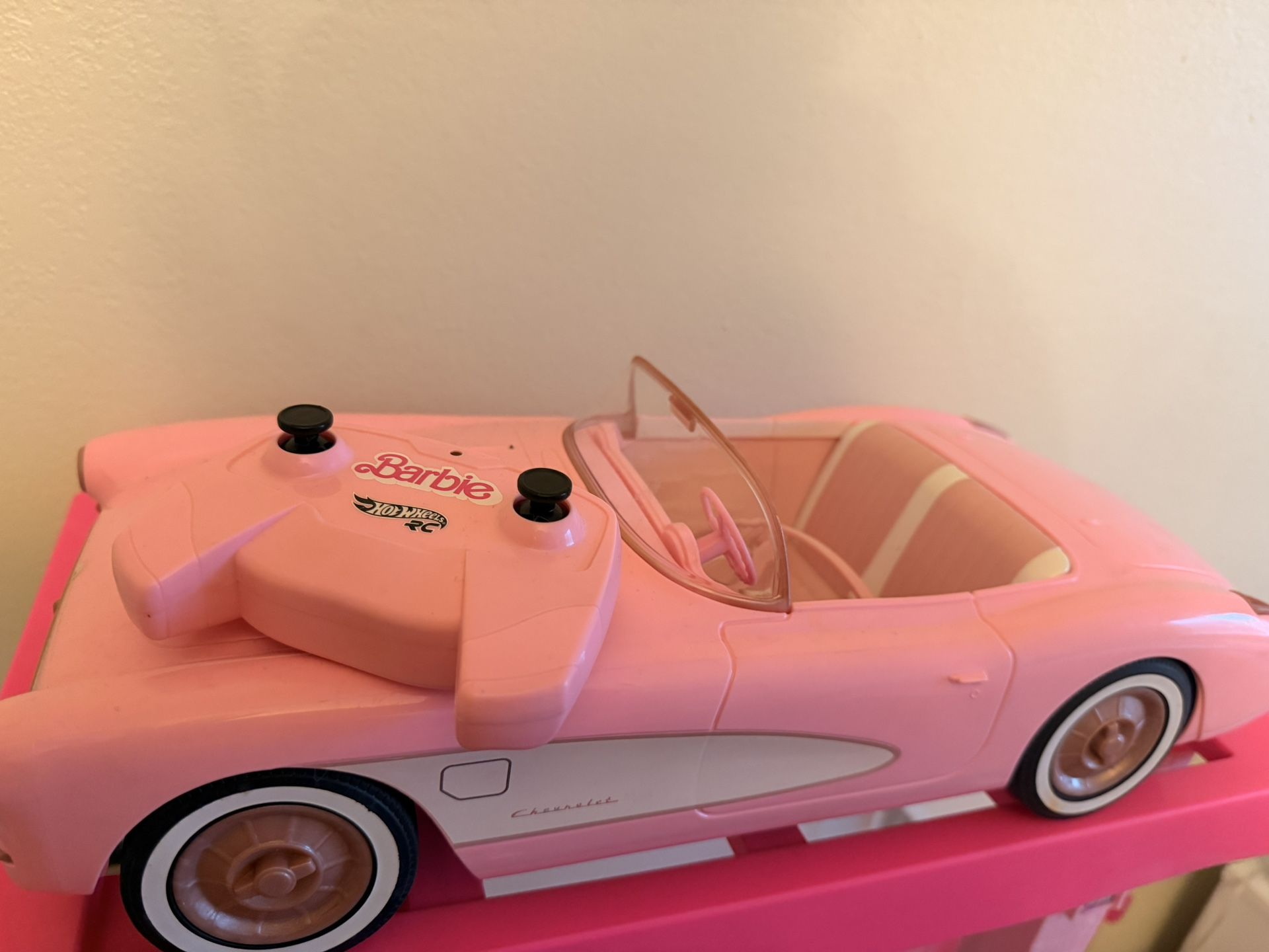 Barbie Corvette Remote Control Car