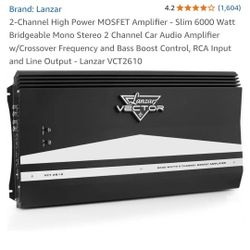2 Channel high Power Mosfet Amplifier 