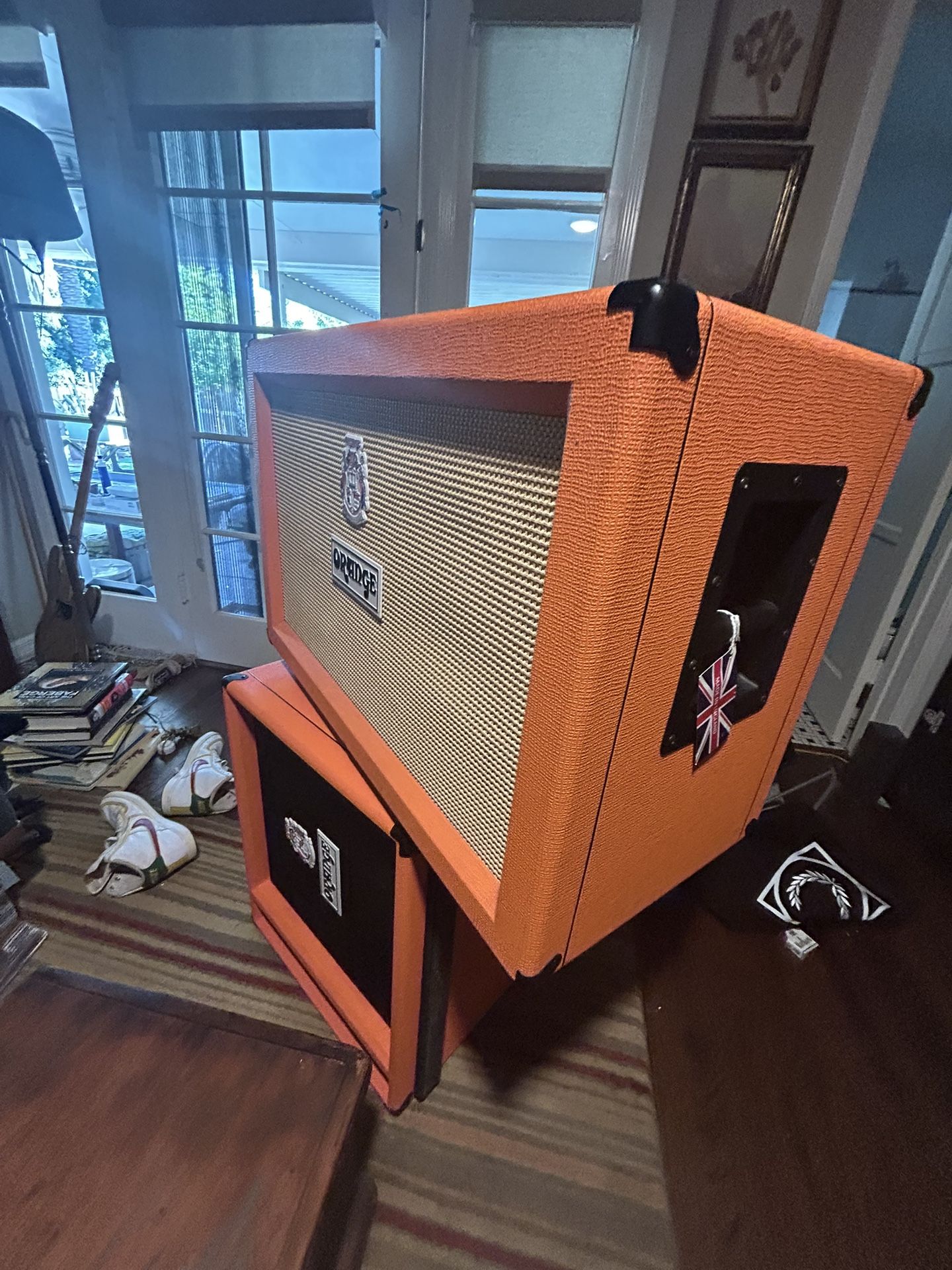 Orange England Guitar Cabinet. 2x12 Closed Back