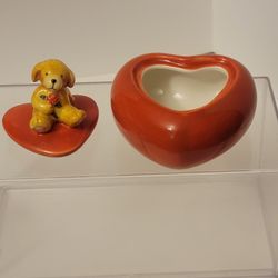 Puppy Love Trinket Box 