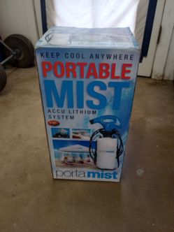 Portamist portable misting system