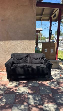 Free black couch