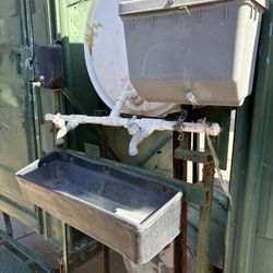 Porta Potty Trailer Double Unit 