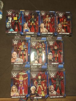 Elite collection WWE figures
