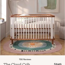 Nestig 3 In 1 Basinett/Crib/Toddler Bed 