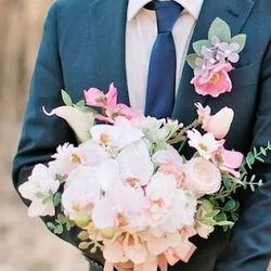 Silk Wedding Bouquet 