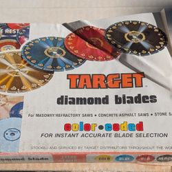 Target Diamond Blades 14" Brand new Wet Cutting