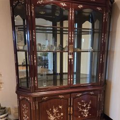 Vitrine Antique / Vitrina   Chinese Cabinet