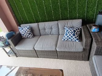 10 piece wicker patio furniture