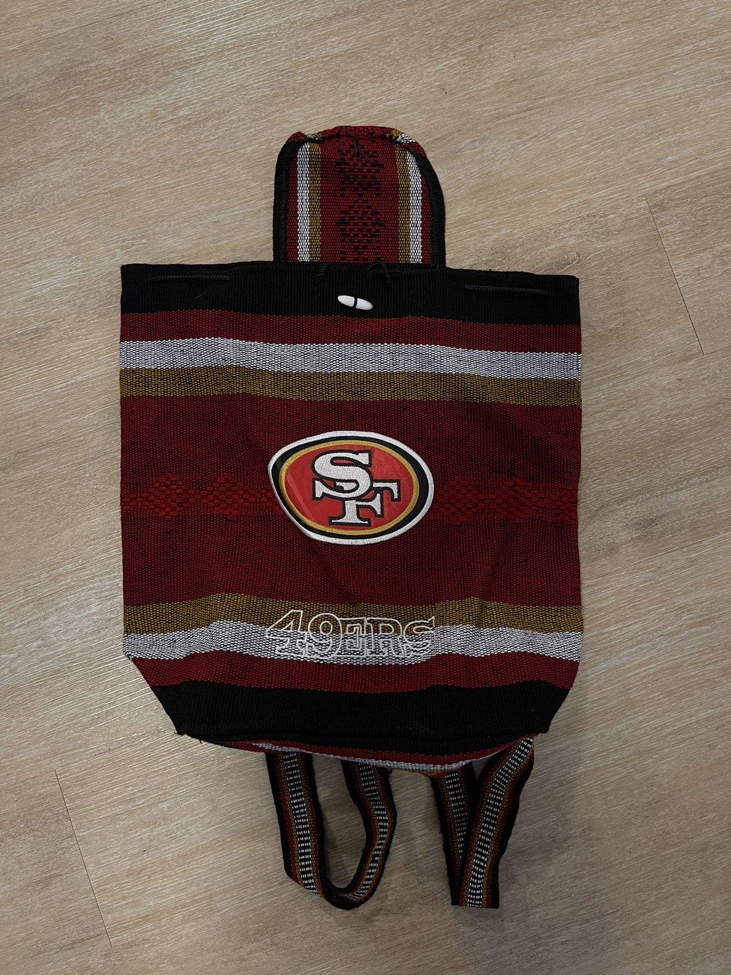 49ers Woven backpack
