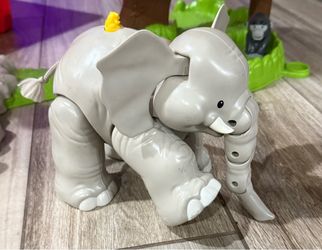2014 Fisher Price Little People Elephant Large Zoo Animal w/ Sounds & Music