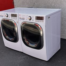 LG Washer And Dryer Set Gas 