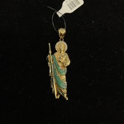 14k San Judas Pendant 40597-2