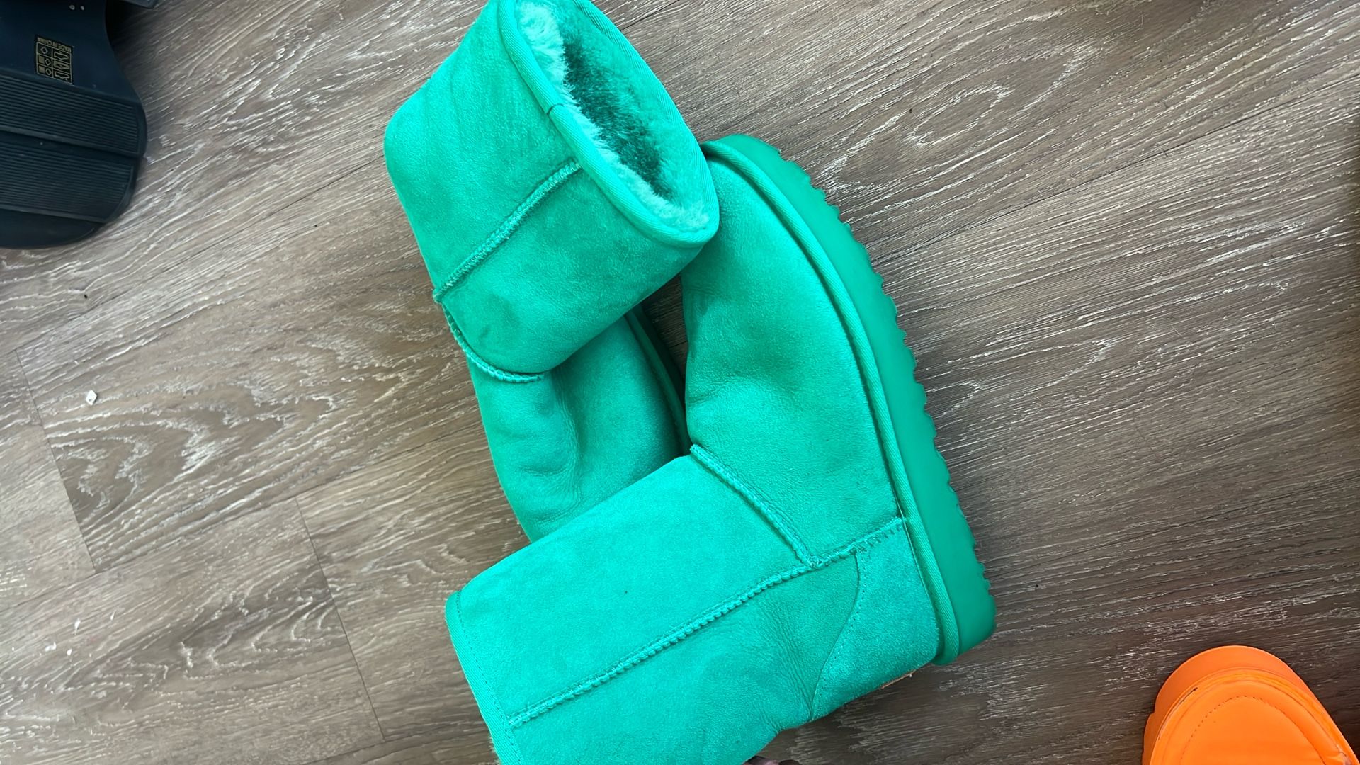 Green Uggs