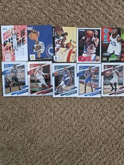 10 NBA Basketball Cards