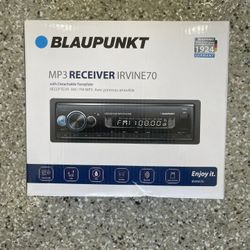 Blaupunkt Irvine70 Single Din Car Stereo Multimedia AM/FM Radio Receive