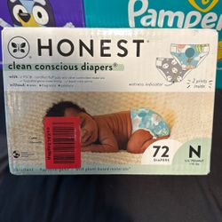 Newborn Honest Diapers 