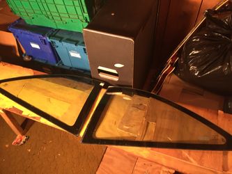 2000 Honda Civic ex 2 door back corner windows