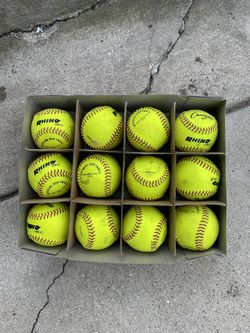 1 Dozen 11” Softball