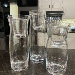 Clearly Creative Trio Candle Holders 
